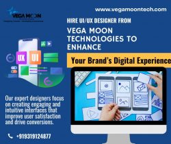 Hire UI/UX Designer from Vega Moon Technologies to Enhance Your Brand’s Digital Experience