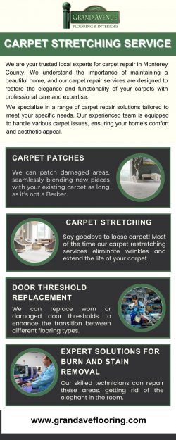 Flooring Contractors & Carpet Stretching Service | Grand Avenue Flooring & Interiors