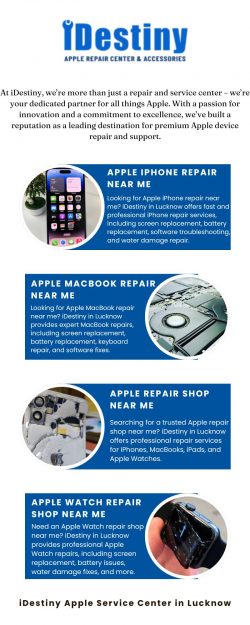 Quick & Trusted Apple iPhone Repair Near You – iDestiny Lucknow