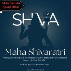 Maha Shivratri Offer on GPU Dedicated Servers