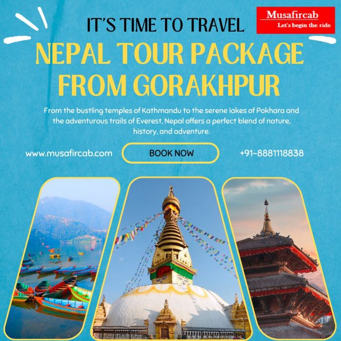 Gorakhpur to Nepal Tour Package