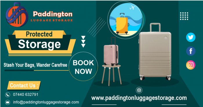 Luggage Storage in Paddington Station London