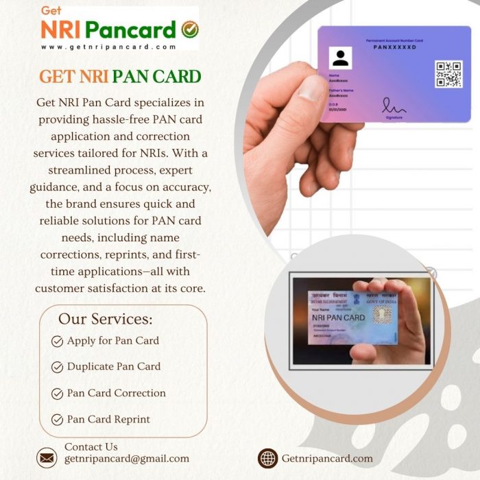 Apply PAN Card Online for NRIs – Fast & Reliable Assistance