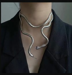 Snake chain necklace