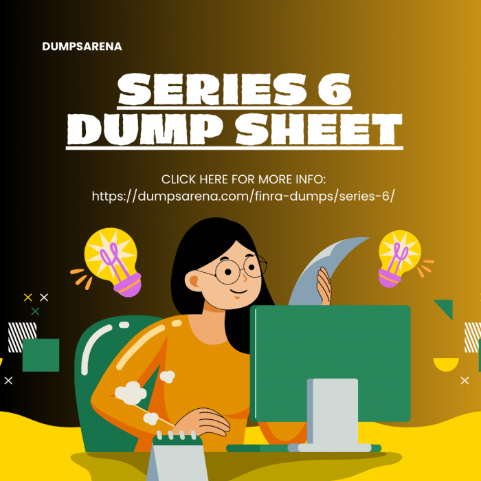 Your Essential Series 6 Dump Sheet Download – DumpsArena