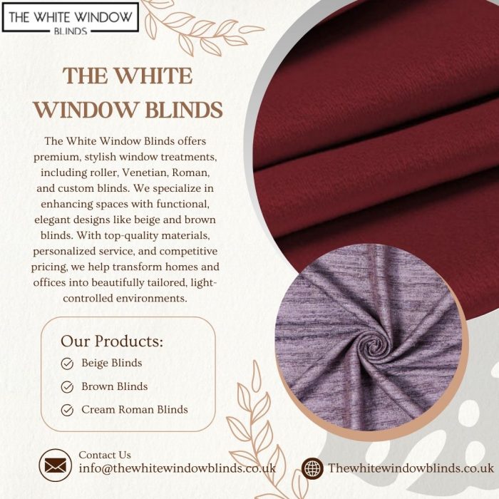 Custom Brown Blinds – Handcrafted & Made-to-Measure