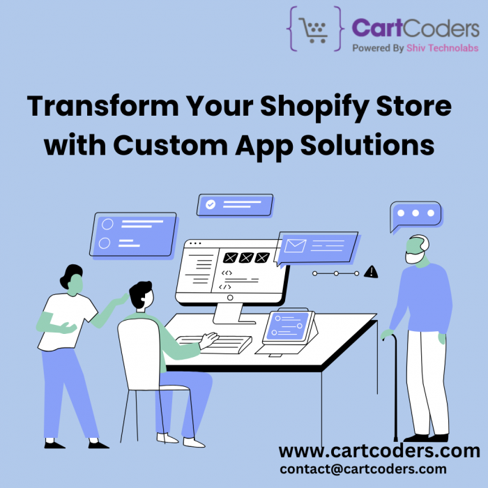 Transform Your Shopify Store with Custom App Solutions