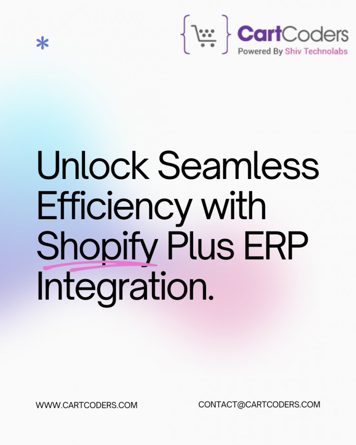 Shopify Plus ERP Integration Services | CartCoders