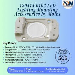 Upgrade Your LED Lighting with Molex 180414-0102! 🔹