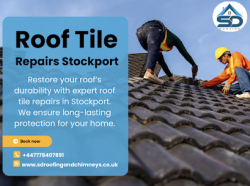 Expert Roof Tile Repairs in Stockport