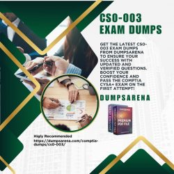 CS0-003 Exam Dumps – Get Certified in One Go