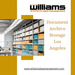 Document Archive Storage Los Angeles