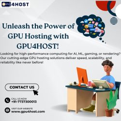 Empower AI, Gaming & Rendering with GPU4HOST’s High-Speed GPUs