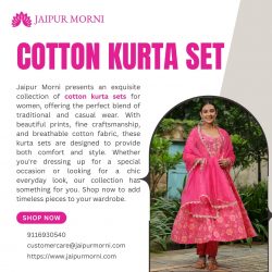 Explore Beautiful Cotton Kurta Sets for Women in Traditional and Casual Wear