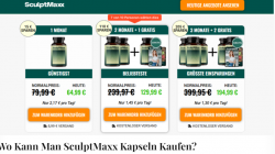 SculptMaxx Offizielle Webseite: Alle Infos zu Vorteilen und Kosten