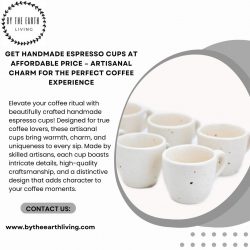 Get Handmade Espresso Cups At affordable price – Artisanal Charm for the Perfect Coffee Experience