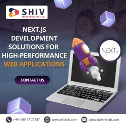 Top Next.js Web Development Services | Shiv Technolabs