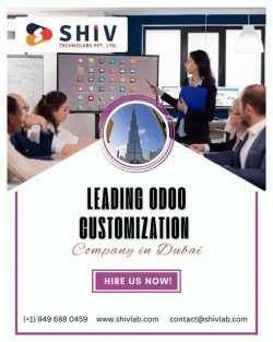 Scalable Odoo ERP Development Services in UAE by Shiv Technolabs