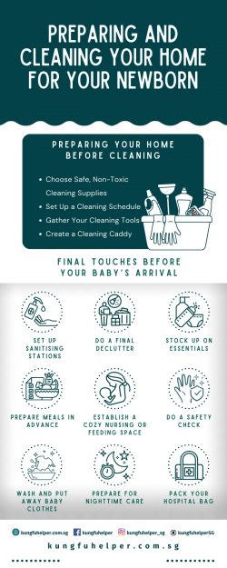 Preparing and Cleaning Your Home For Your Newborn