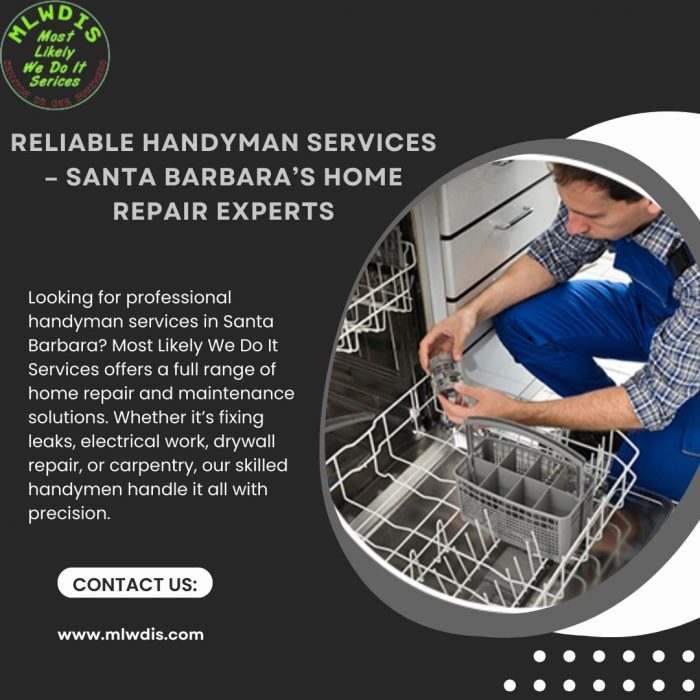 Reliable Handyman Services – Santa Barbara’s Home Repair Experts