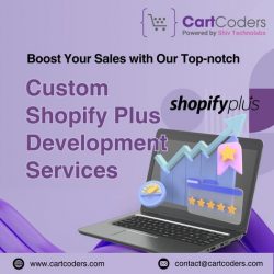 Top Notch Shopify Plus Store Development Services by CartCoders