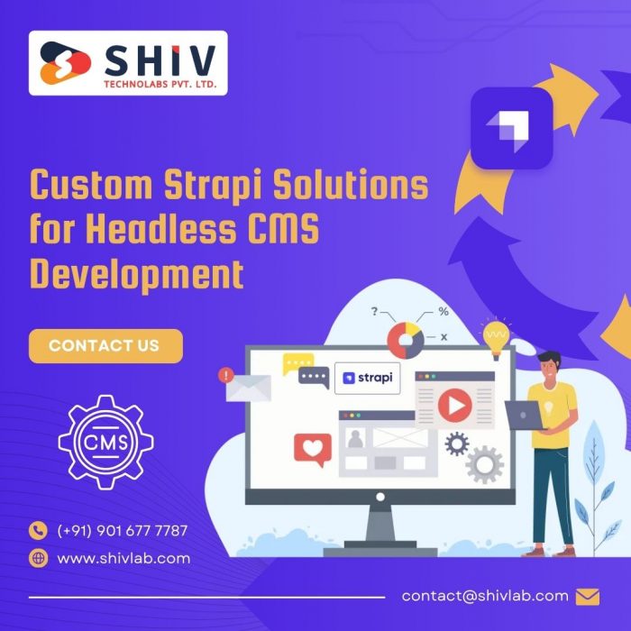 Strapi CMS Development Services by Shiv Technolabs