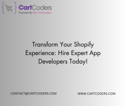 Transform Your Shopify Experience: Hire Expert App Developers Today!