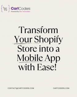 Transform Your Shopify Store into a Mobile App with Ease!