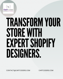 Transform Your Store with Expert Shopify Designers.