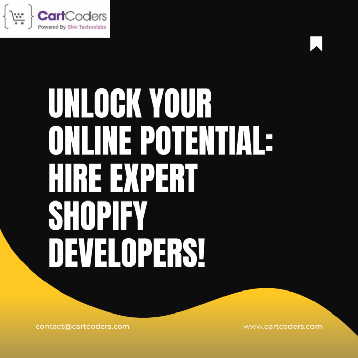 Unlock Your Online Potential: Hire Expert Shopify Developers!