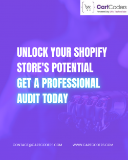 Unlock Your Shopify Store’s Potential! Get a Professional Audit Today