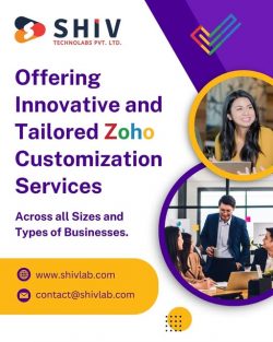 Smart Zoho Customization Services by Shiv Technolabs