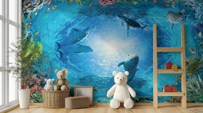Ocean Wallpaper Ideas to Bring Coastal Calm Indoors