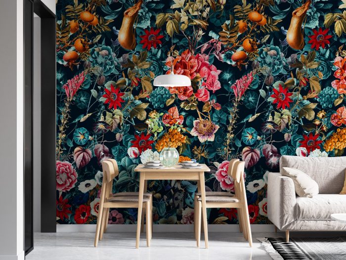 Small Dining Room Wallpaper