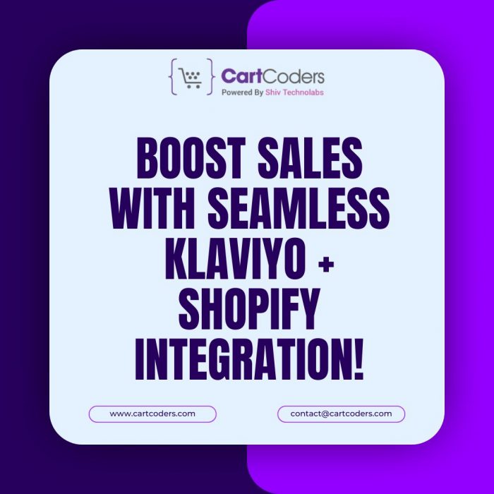 Boost Sales with Seamless Klaviyo + Shopify Integration!