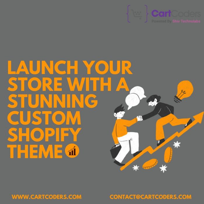 Launch Your Store with a Stunning Custom Shopify Theme