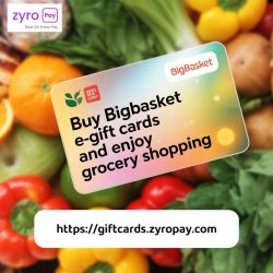 Buy BigBasket E-Gift Cards and Enjoy Grocery Shopping