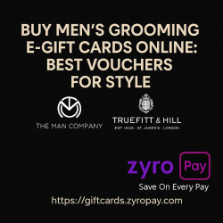 Buy Men’s Grooming E-Gift Cards Online: Best Vouchers for Style