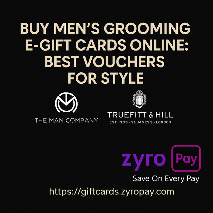 Buy Men’s Grooming E-Gift Cards Online: Best Vouchers for Style