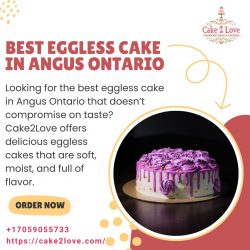 Best Eggless Cake In Angus Ontario