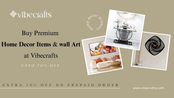 Top Home Decor Items from Vibecrafts to Refresh Your home