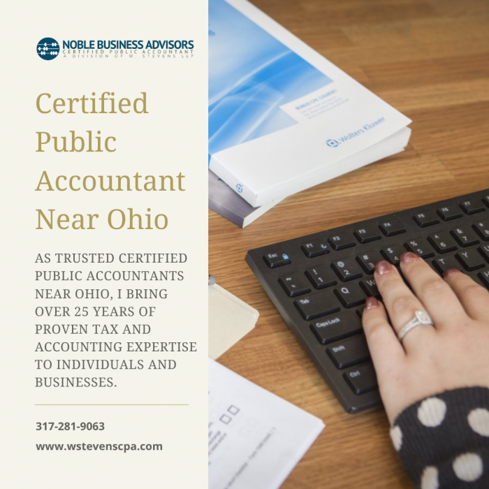 Certified Public Accountant Near Ohio