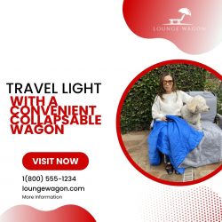 Travel Light with a Convenient Collapsable wagon