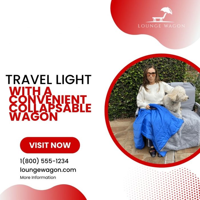 Travel Light with a Convenient Collapsable wagon