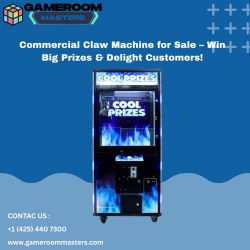 Commercial Claw Machine for Sale – Win Big Prizes & Delight Customers!
