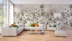 Flower Wallpaper Ideas for Rooms