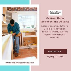 Custom Home Renovations Ontario