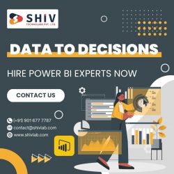 Shiv Technolabs: Your Destination to Hire Skilled Power BI Experts