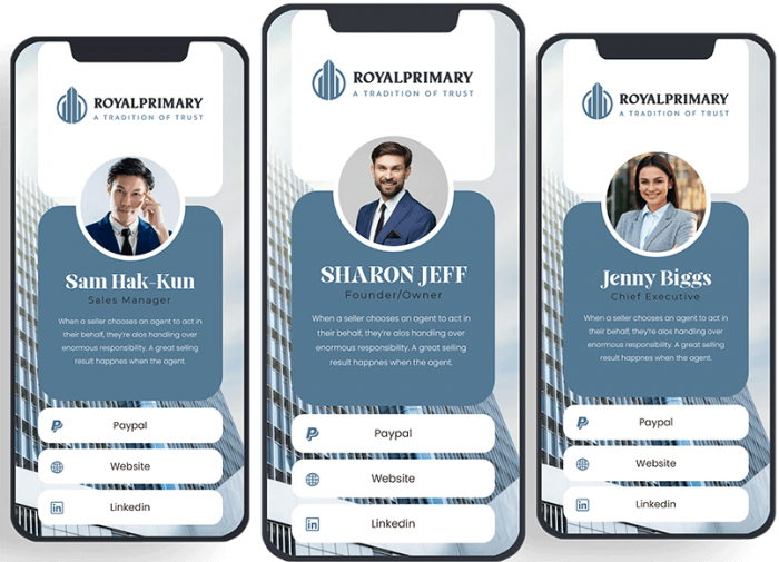 Free Online Digital Business Card Maker for Professionals