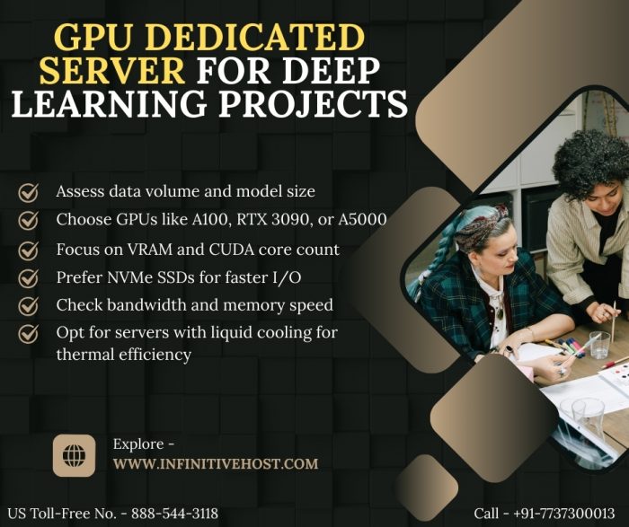 How to Choose the Right GPU Dedicated Server for Deep Learning Projects